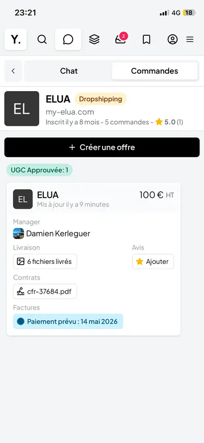 Capture partagée par Chloé