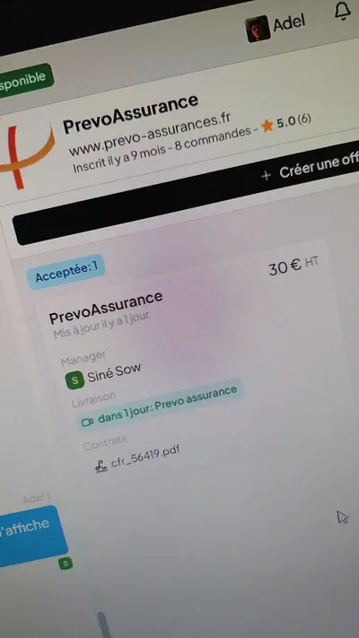 Capture partagée par Adel