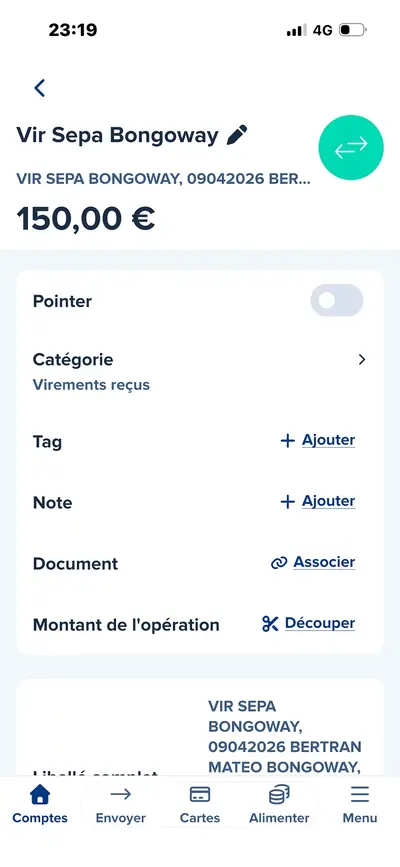 Capture partagée par Mattéo