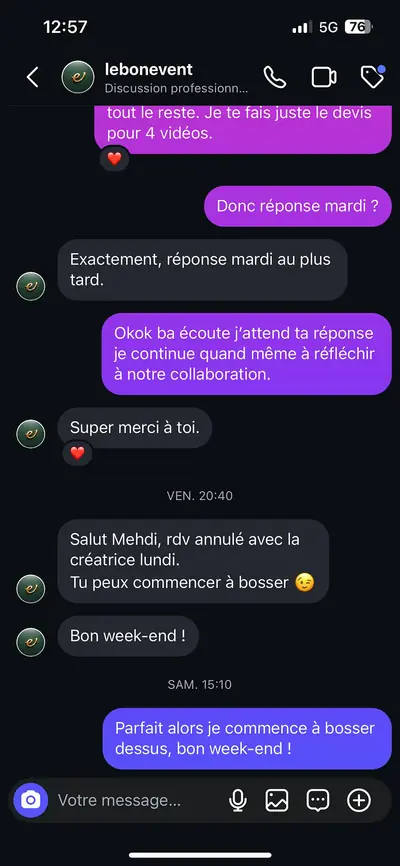 Capture partagée par Mehdi