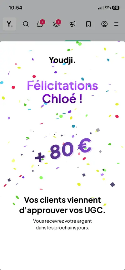 Capture partagée par Chloé