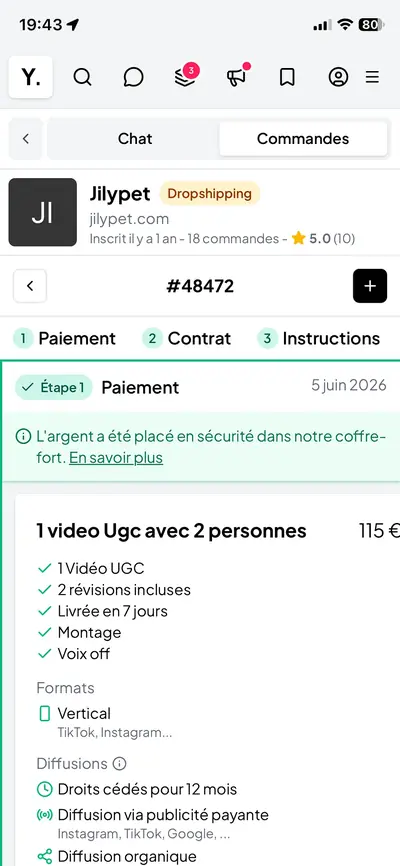 Capture partagée par Chloé