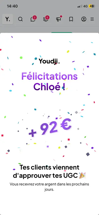 Capture partagée par Chloé