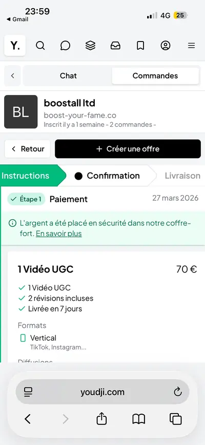 Capture partagée par Benjamin