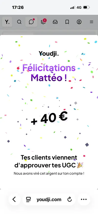 Capture partagée par Mattéo