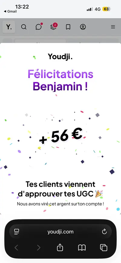 Capture partagée par Benjamin